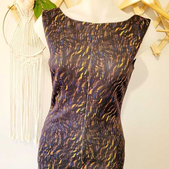 FORCAST Dress (s10) Multi Coloured Warm Tones - Picture 2 of 15